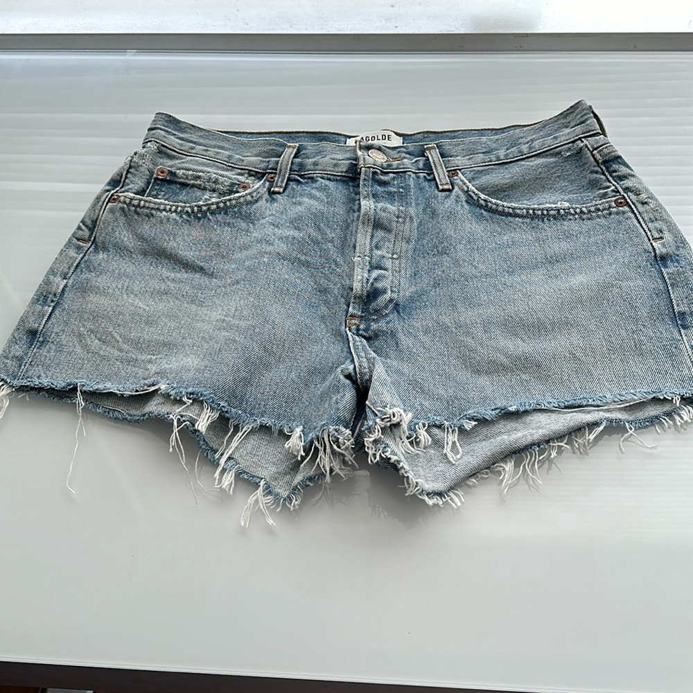 Agolde denim short